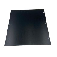 Supplement for substitution of an aluminium cover 3mm Dissipante 400mm with no holes