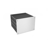 Galaxy Maggiorato 4U GX283 230 x 230 mm 10mm front panel SILVER