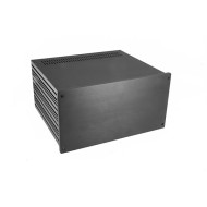 Galaxy Maggiorato 4U GX388 330 x 280 mm 10mm front panel BLACK
