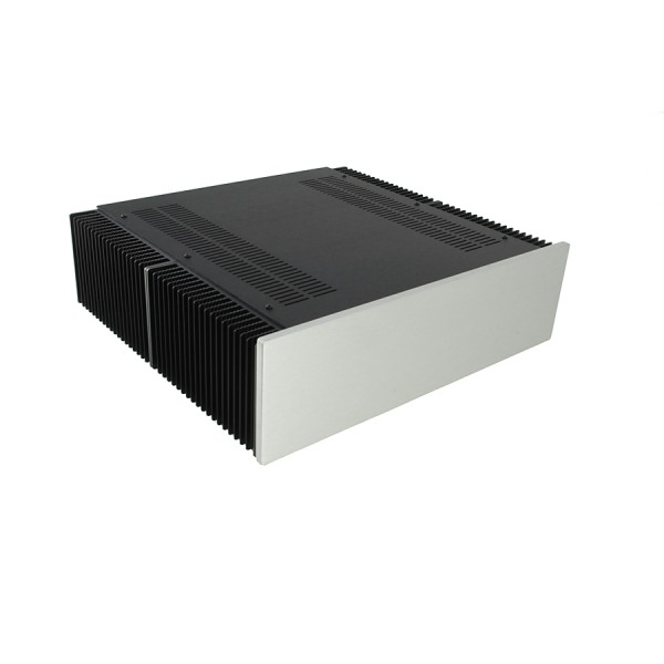 Dissipante 3U 400mm 10mm SILVER front panel - 3mm aluminium covers and rear panel Dissipante 3U 400mm 10mm SILVER front panel - 3mm aluminium covers and rear panel