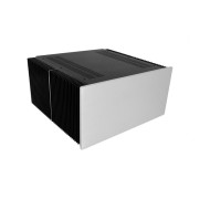 Dissipante 5U 400mm 10mm SILVER front panel - 3mm aluminium covers and rear panel 