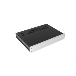 Galaxy GX343 330 x 230 x 40 mm 10mm SILVER front panel - 1mm iron covers