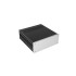 Galaxy Maggiorato GX283 230 x 230 x 80 mm 10mm SILVER front panel - 1mm iron covers