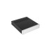 Galaxy GX243 230 x 230 x 40 mm 10mm SILVER front panel - 1mm iron covers