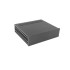 Galaxy Maggiorato GX388 330 x 280 mm x 80 mm 10mm BLACK front panel - 1mm iron covers