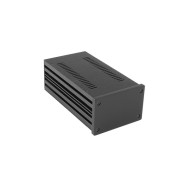 Galaxy Maggiorato GX183 124 x 230 mm 10mm front panel BLACK