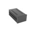 Galaxy Maggiorato GX183 124 x 230 x 80 mm 10mm BLACK front panel - 1mm iron covers