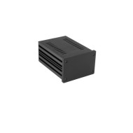 Galaxy Maggiorato GX187 124 x 170 mm 10mm front panel BLACK