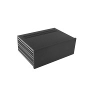 Galaxy Maggiorato 3U GX383 330 x 230 mm 10mm front panel BLACK
