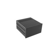 Galaxy Maggiorato 3U GX283 230 x 230 mm 10mm front panel BLACK