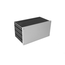 Galaxy Maggiorato 4U GX387 330 x 170 mm 10mm front panel SILVER