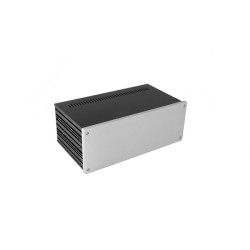 Galaxy Maggiorato 3U GX387 330 x 170 mm x 120 mm 10mm SILVER front panel - 1mm iron covers