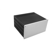 Galaxy Maggiorato 4U GX287 230 x 170 mm 10mm front panel SILVER