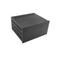 Galaxy Maggiorato 4U GX287 230 x 170 mm 10mm front panel BLACK