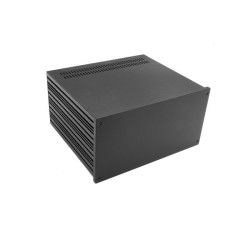 Galaxy Maggiorato 4U GX287 230 x 170 mm 10mm front panel BLACK