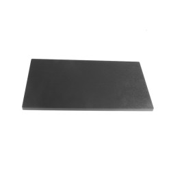 10mm alluminium frontal panel 4U BLACK