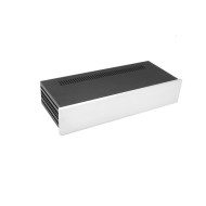 Slim Line 02/170 10mm SILVER front panel - 3mm aluminium covers