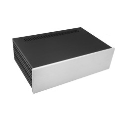 Slim Line 03/280 10mm SILVER front panel - 3mm aluminium covers