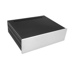 Slim Line 03/350 10mm SILVER front panel - 3mm aluminium covers