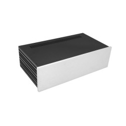 Slim Line 03/230 10mm SILVER front panel - 3mm aluminium covers