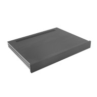 Slim Line 01/350 10mm BLACK front panel - 3mm aluminium covers