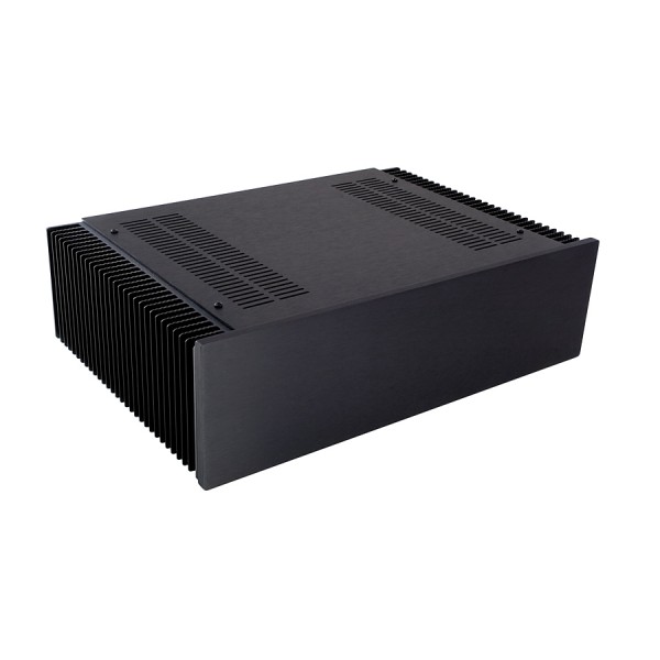 Dissipante 3U 300mm 10mm BLACK front panel - 3mm aluminium covers and rear panel