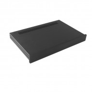 Slim Line 01/280 10mm BLACK front panel - 3mm aluminium covers