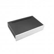 Slim Line 02/280 10mm SILVER front panel - 3mm aluminium covers