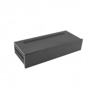 Slim Line 02/170 10mm BLACK front panel - 3mm aluminium covers