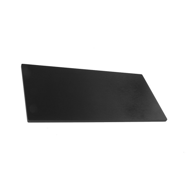 10mm alluminium frontal panel 5U BLACK