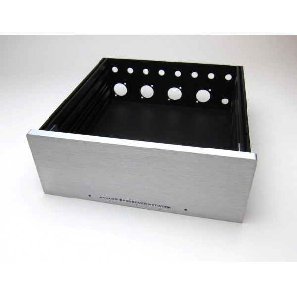 Analog CrossOver Network Chassis with silver front panel Analog CrossOver Network Chassis with silver front panel