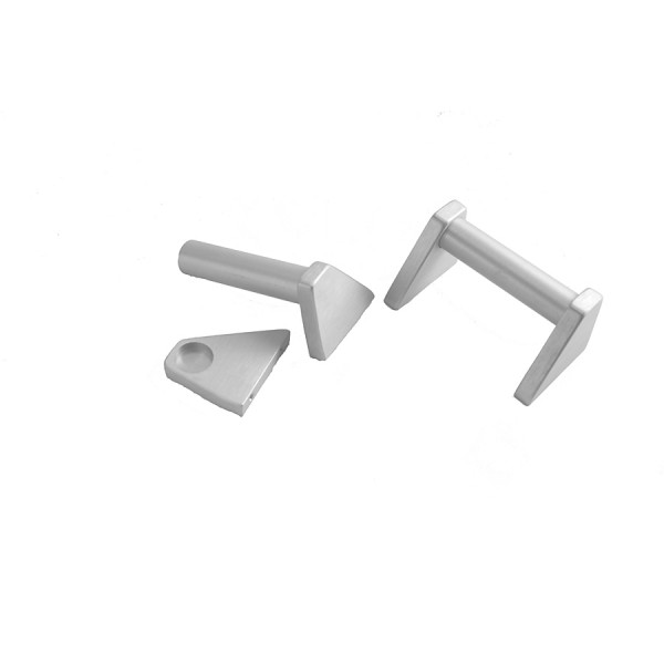 Couple of milled handles 3U SILVER Couple of milled handles 3U SILVER