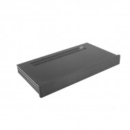 Slim Line 01/230 10mm BLACK front panel - 3mm aluminium covers